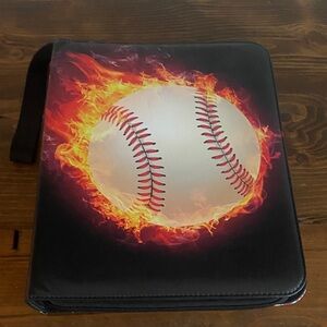 Assorted baseball cards binder